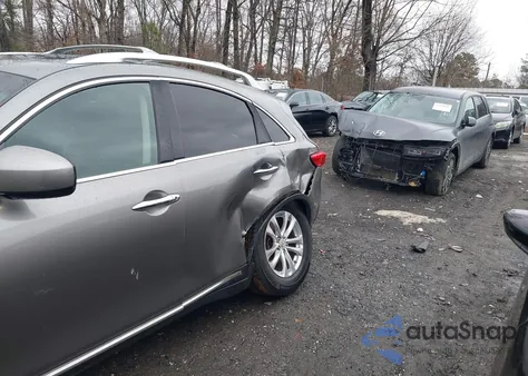 2009 Infiniti Fx35 z USA, uszkodzony, nr VIN JNRAS18U79M104048